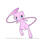 How to Draw Mew from Pokemon