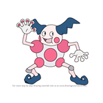 How to Draw Mr. Mime from Pokemon