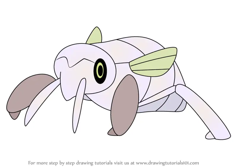 Learn How To Draw Nincada From Pokemon Step By Drawing.