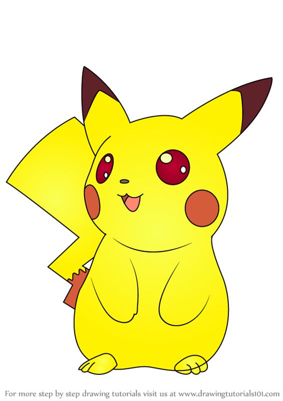 Pikachu Pokemon easy drawing | Easy Drawing Ideas