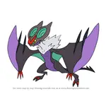 How to Draw Noivern from Pokemon