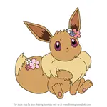 How to Draw Partner Eevee from Pokemon