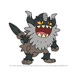 How to Draw Perrserker from Pokemon