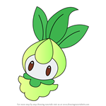 How to Draw Petilil from Pokemon