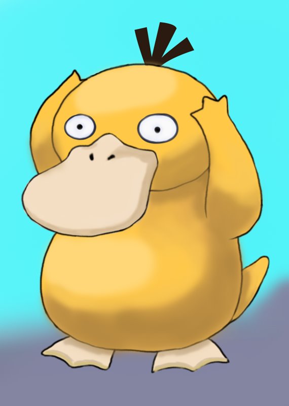 Learn How to Draw Psyduck from Pokemon (Pokemon) Step by Step : Drawing