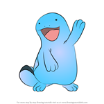 How to Draw Quagsire from Pokemon