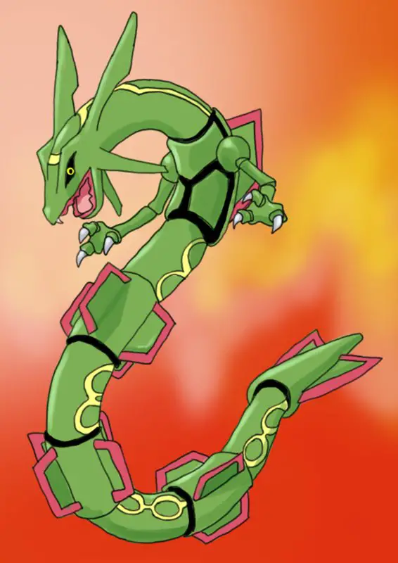 Learn How to Draw Rayquaza from Pokemon (Pokemon) Step by Step : Drawing  Tutorials