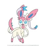 How to Draw Sylveon from Pokemon