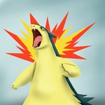 How to Draw Typhlosion from Pokemon