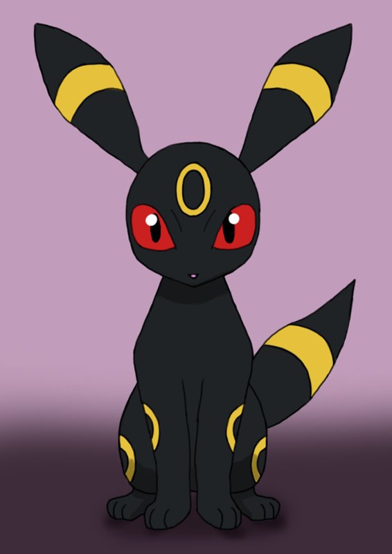 Learn How To Draw Umbreon From Pokemon Pokemon Step By Step Drawing
