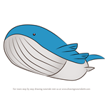 How to Draw Wailord from Pokemon