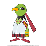 How to Draw Xatu from Pokemon