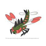 How to Draw Yanmega from Pokemon