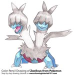 How to Draw Zweilous from Pokemon