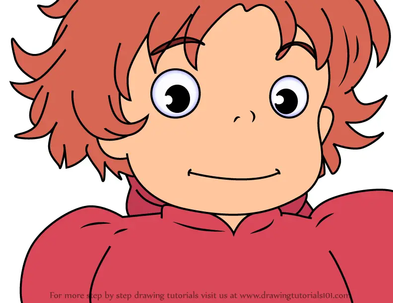 JAPAN Ponyo / Gake no Ue no Ponyo Animation Picture Book