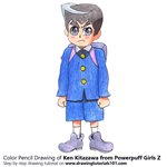How to Draw Ken Kitazawa from Powerpuff Girls Z