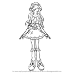 How to Draw Cure White from Pretty Cure