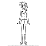 How to Draw Yamabuki Inori from Pretty Cure