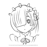 How to Draw Rem from Re Zero
