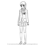 How to Draw Izumiko Suzuhara from Red Data Girl