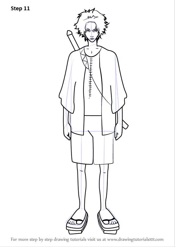 Learn How to Draw Mugen from Samurai Champloo (Samurai ...