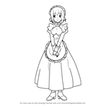 How to Draw Cosette Shelley from Seikoku no Dragonar