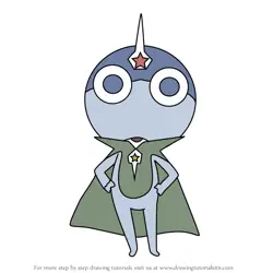 How to Draw Bariri from Sgt. Frog