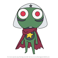 How to Draw Dark Keroro from Sgt. Frog