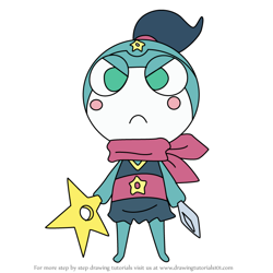 How to Draw Kunono from Sgt. Frog