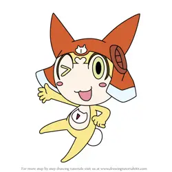 How to Draw Monana from Sgt. Frog
