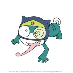 How to Draw Reroro from Sgt. Frog
