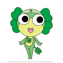 How to Draw Yotsutsu from Sgt. Frog