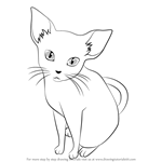 How to Draw The Cat from Shigatsu wa Kimi no Uso