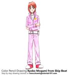 How to Draw Kyoko Mogami from Skip Beat!