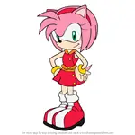 How to Draw Amy Rose from Sonic X