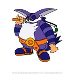 How to Draw Big the Cat from Sonic X