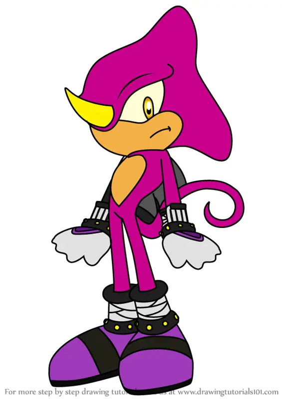 Learn How to Draw Espio the Chameleon from Sonic X (Sonic ...