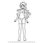 How to Draw Ryoko from Tenchi Muyo!