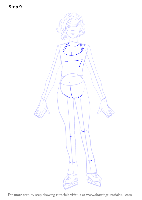 How to Draw Mila Babicheva from Yuri!!! on Ice (Yuri!!!