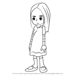 How to Draw Nina from Professor Layton