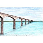 How to Draw Confederation Bridge