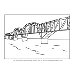 How to Draw Dashengguan Yangtze River Bridge