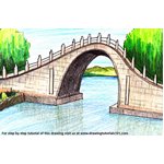 How to Draw Jade Belt Bridge