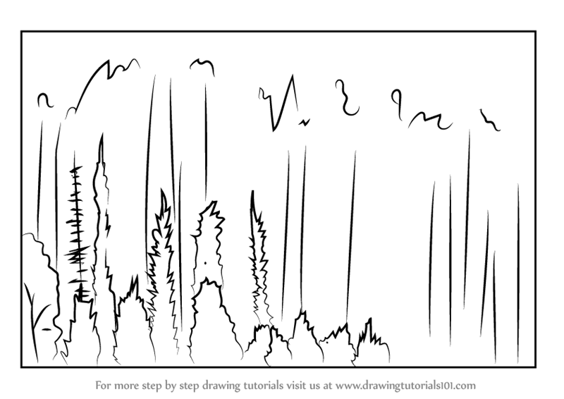 35+ Trends For How To Draw A Forest Fire Step By Step