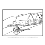 How to Draw an Old Farmhouse