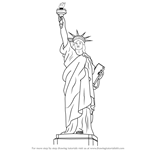 How to Draw Statue of Liberty