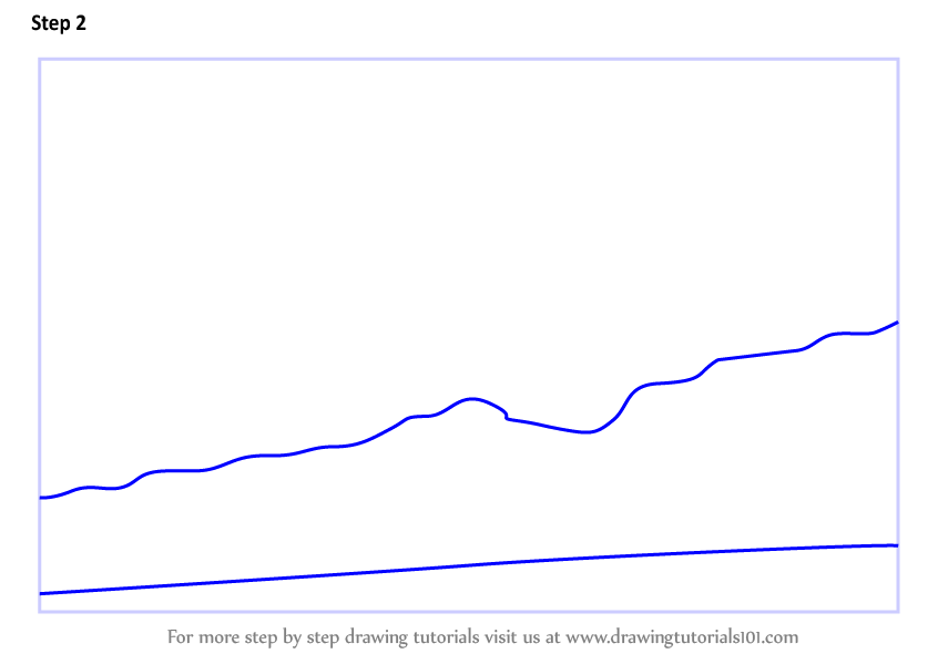 How to Draw Sunset in Desert (Sunsets) Step by Step