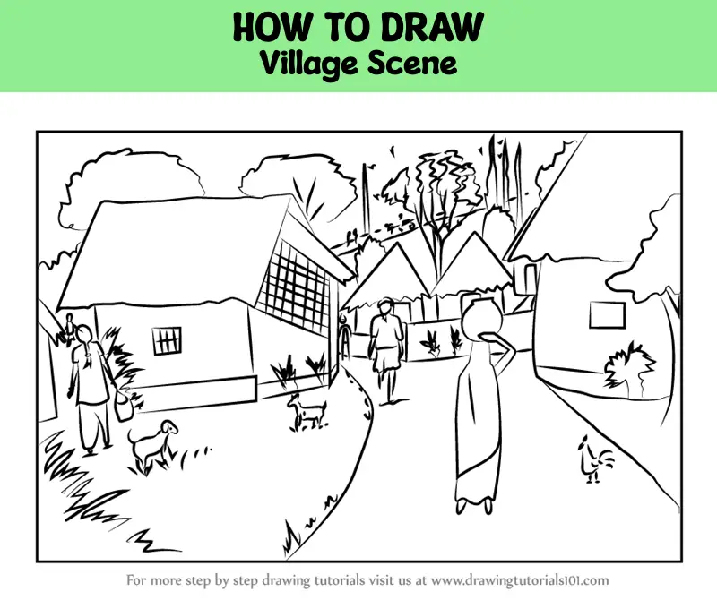 Buy How to Draw Village Scenes for Kids - Vol 1 Book Online at Low Prices  in India | How to Draw Village Scenes for Kids - Vol 1 Reviews & Ratings -  Amazon.in
