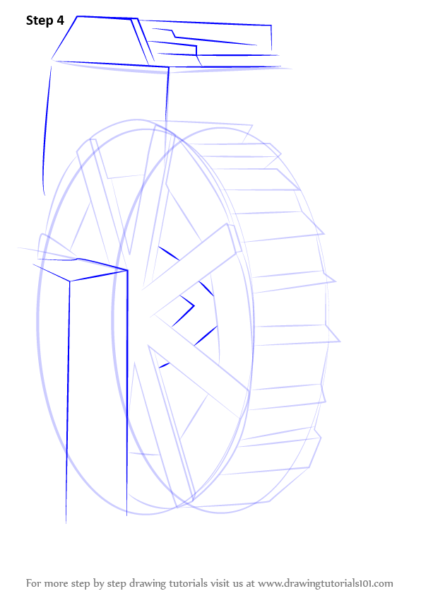 How to Draw a Water Mill (Watermills) Step by Step ...