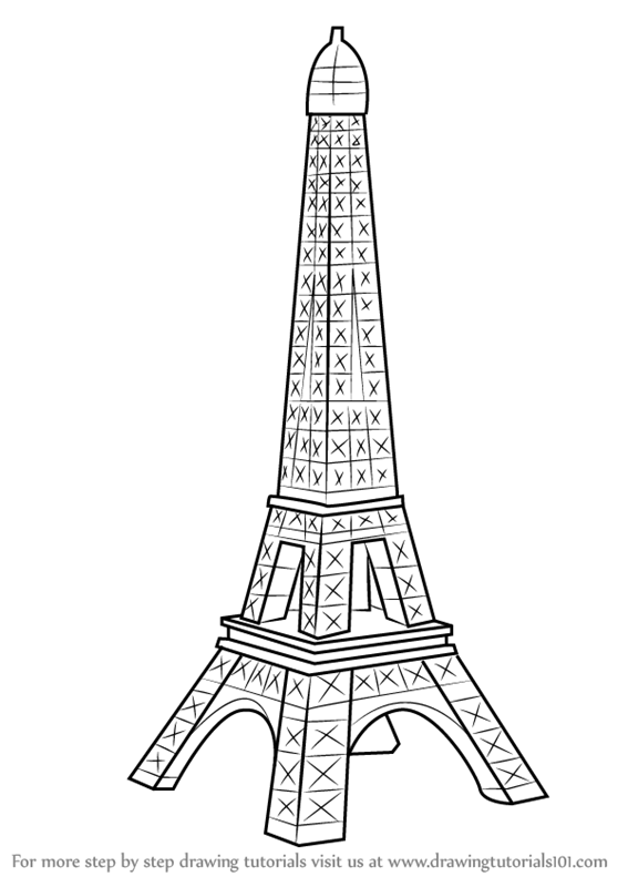 Paris Eiffel Tower Painting Original Painting Black White - Etsy Australia